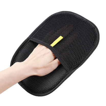 Pet Hair Removal Tool Reusable Static Removal Gloves, Double-Sided Grooming Gloves for Pets Removes Pet Fur Hair for Carpets