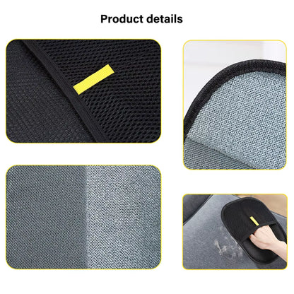 Pet Hair Removal Tool Reusable Static Removal Gloves, Double-Sided Grooming Gloves for Pets Removes Pet Fur Hair for Carpets