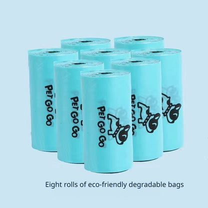 Portable Lightweight Dog Pooper Scooper with Built-In Poop Bag Dispenser Eight-Claw Shovel for Pet Toilet Picker Pet Products